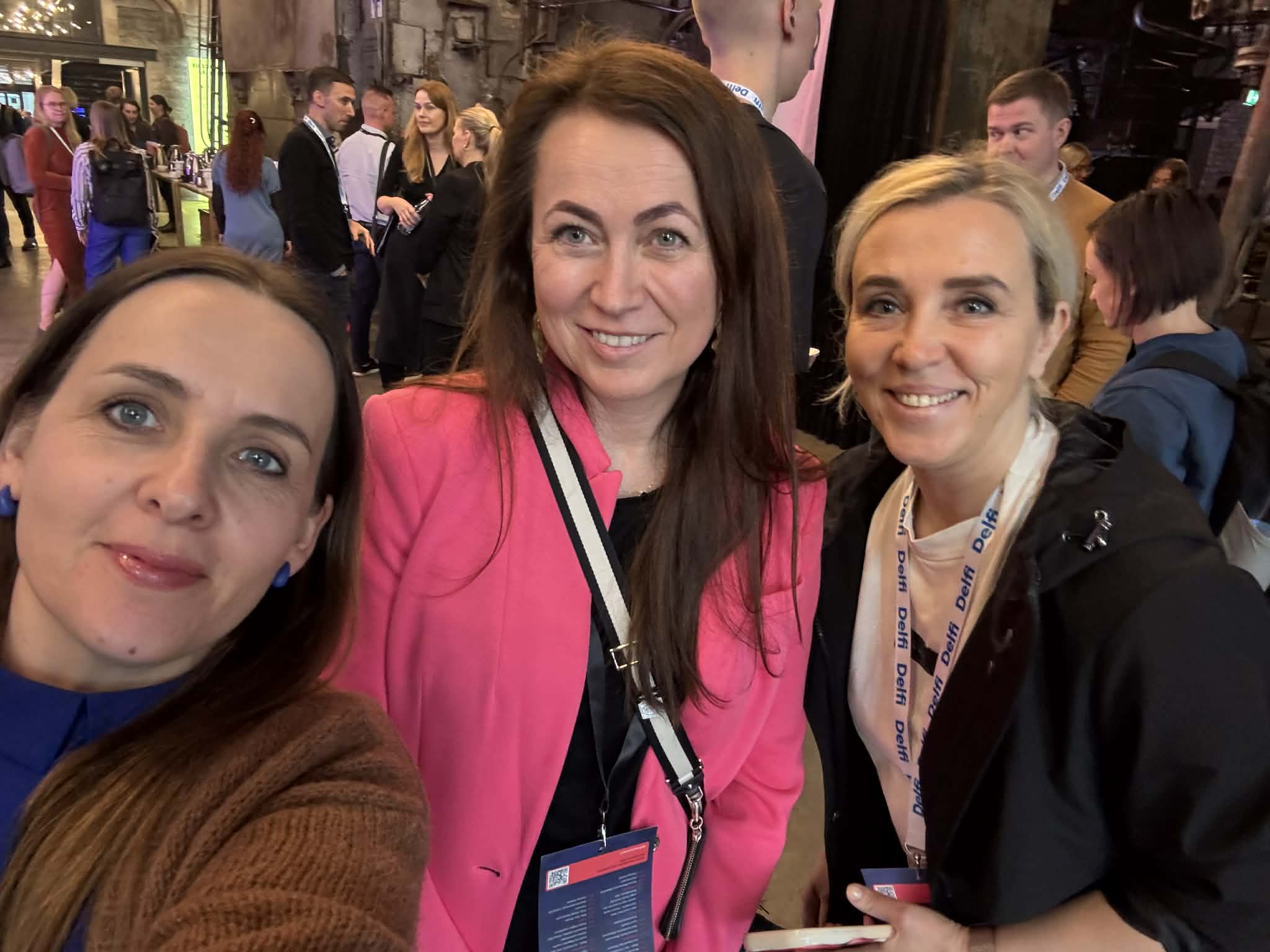 Kai-Liis Lepik, Piret Ilver, and Marika Juusu at Baltic e-Commerce Forum 2026