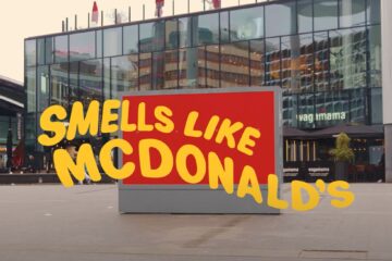 Smells Like McDonalds scented billboard by TBWA NEBOKO Netherlands