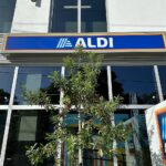 An ALDI store exterior, the discount format behind the Aldidas and ALDImania merch campaigns