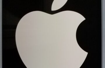 An iPad Pro, the product left behind at the end of the Apple Crush ad
