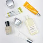 A row of cosmetic products, the category whose marketing language these three brands attacked
