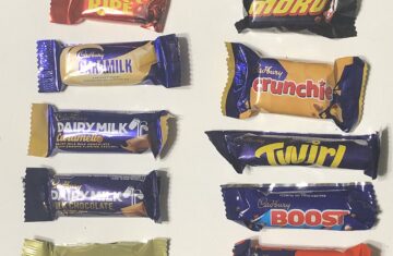 Chocolate bars broken into pieces, the category behind these chocolate brand marketing campaigns