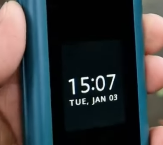 A Nokia 2660 Flip, the handset Heinekens Boring Phone was built on