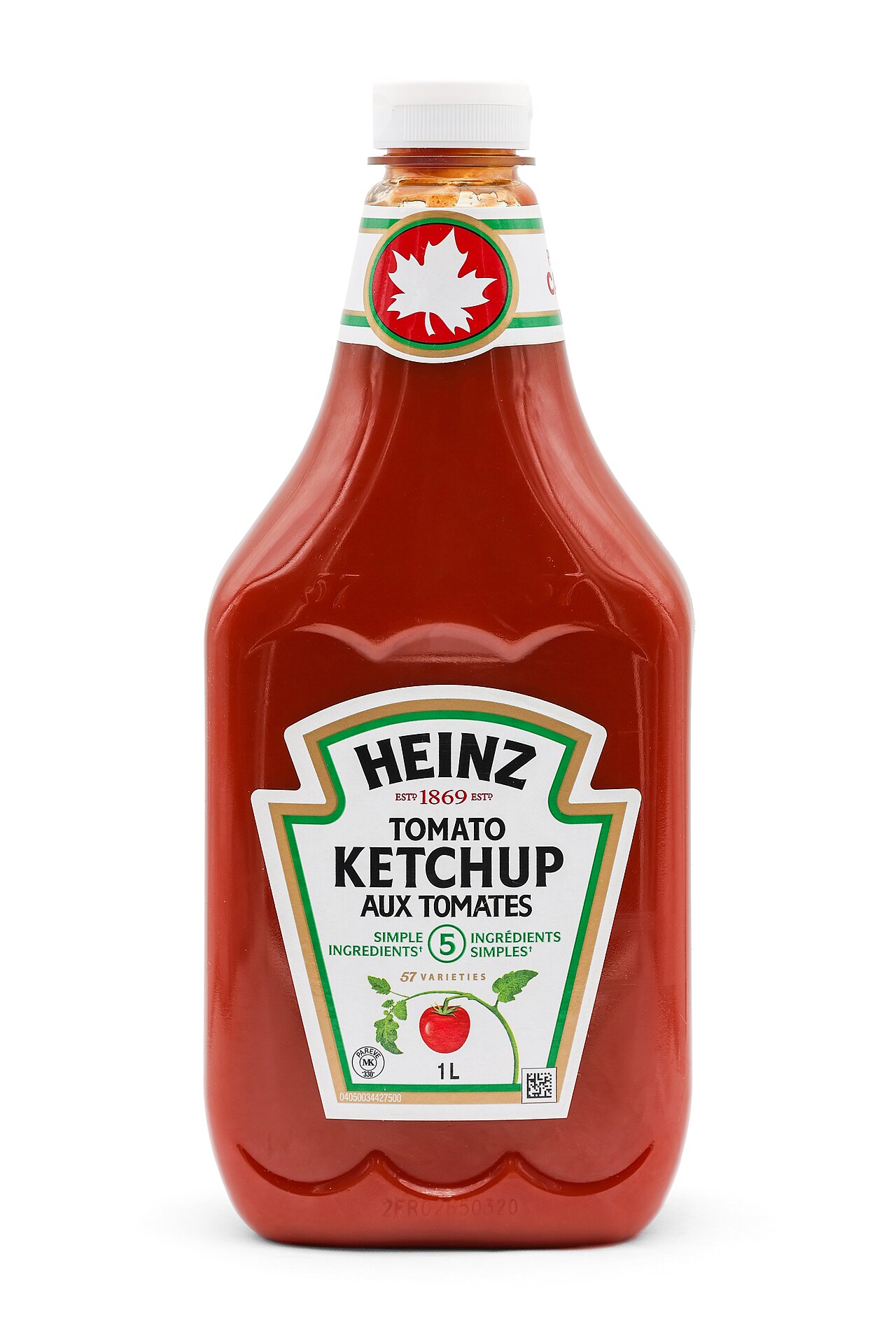 Heinz tomato ketchup bottle, the icon at the centre of the Heinz Ketchup Fraud campaign