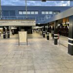 London Underground platform, the setting Maybelline recreated digitally in its impossible ad