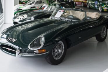A classic Jaguar E-Type, the heritage the 2024 Jaguar rebrand set out to leave behind