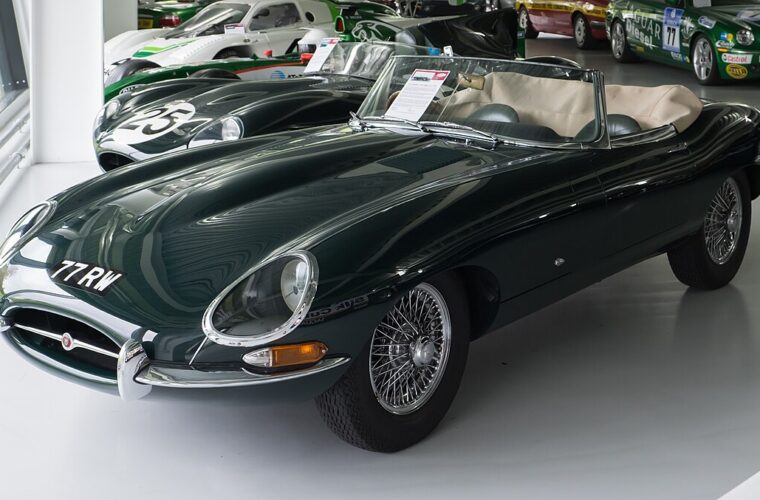 A classic Jaguar E-Type, the heritage the 2024 Jaguar rebrand set out to leave behind