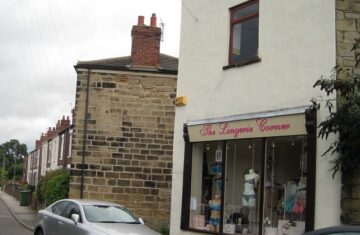Lingerie shop front, the retail format SKIMS moved into after starting as a digital brand